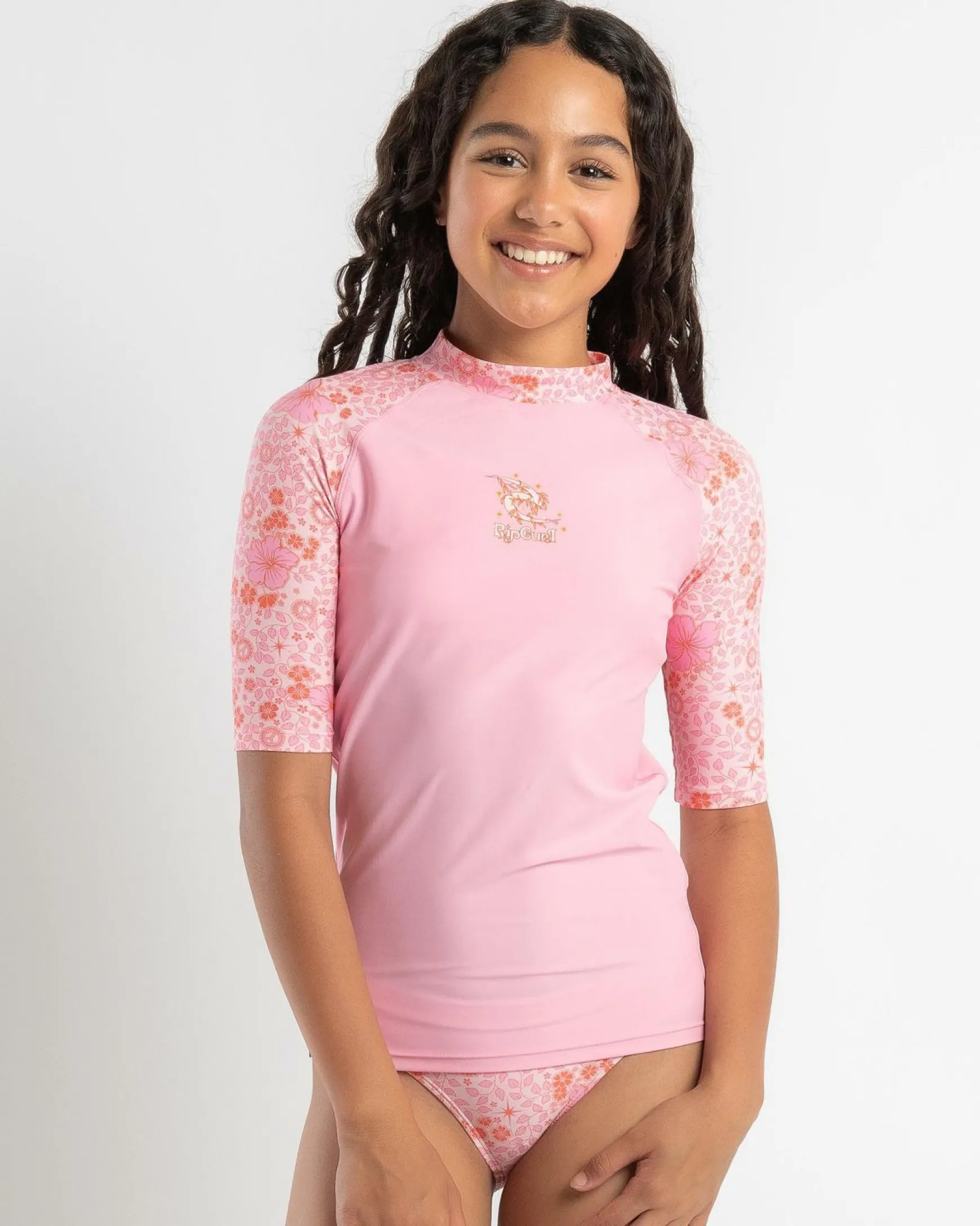 Girls' Summer Sol Rash Vest Set