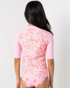 Girls' Summer Sol Short Sleeve Rash Vest