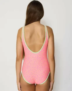 Girls' Sun Reversible One Piece Swimsuit