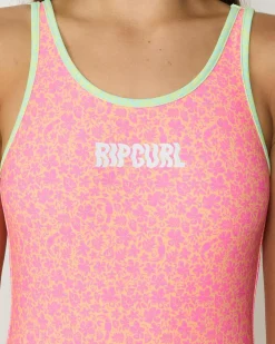 Girls' Sun Reversible One Piece Swimsuit