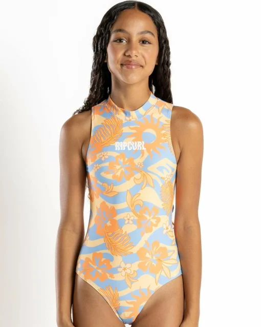 Girls' Sun Sol One Piece Swimsuit