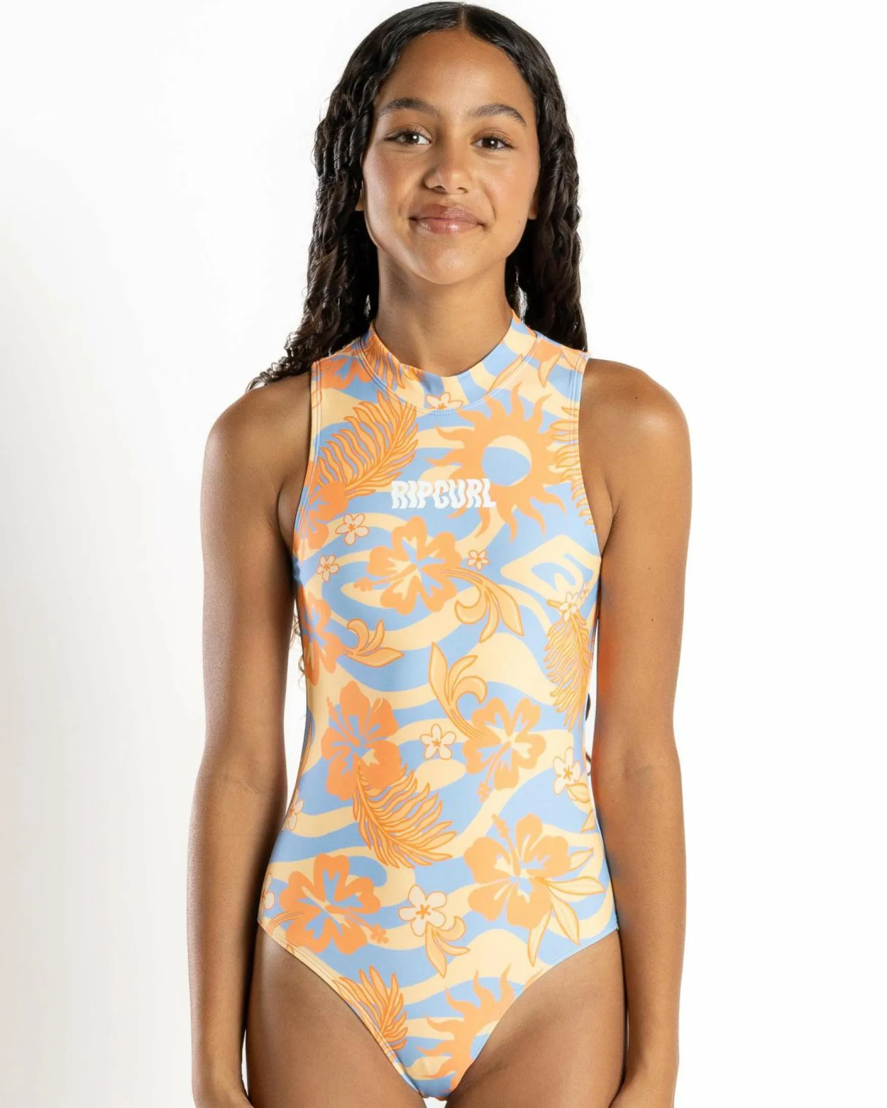 Girls' Sun Sol One Piece Swimsuit