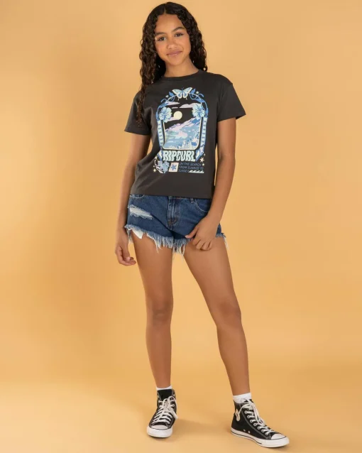 Girls' Sunset Skies Art T-Shirt
