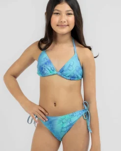 Girls' Sunshine Triangle Bikini Set