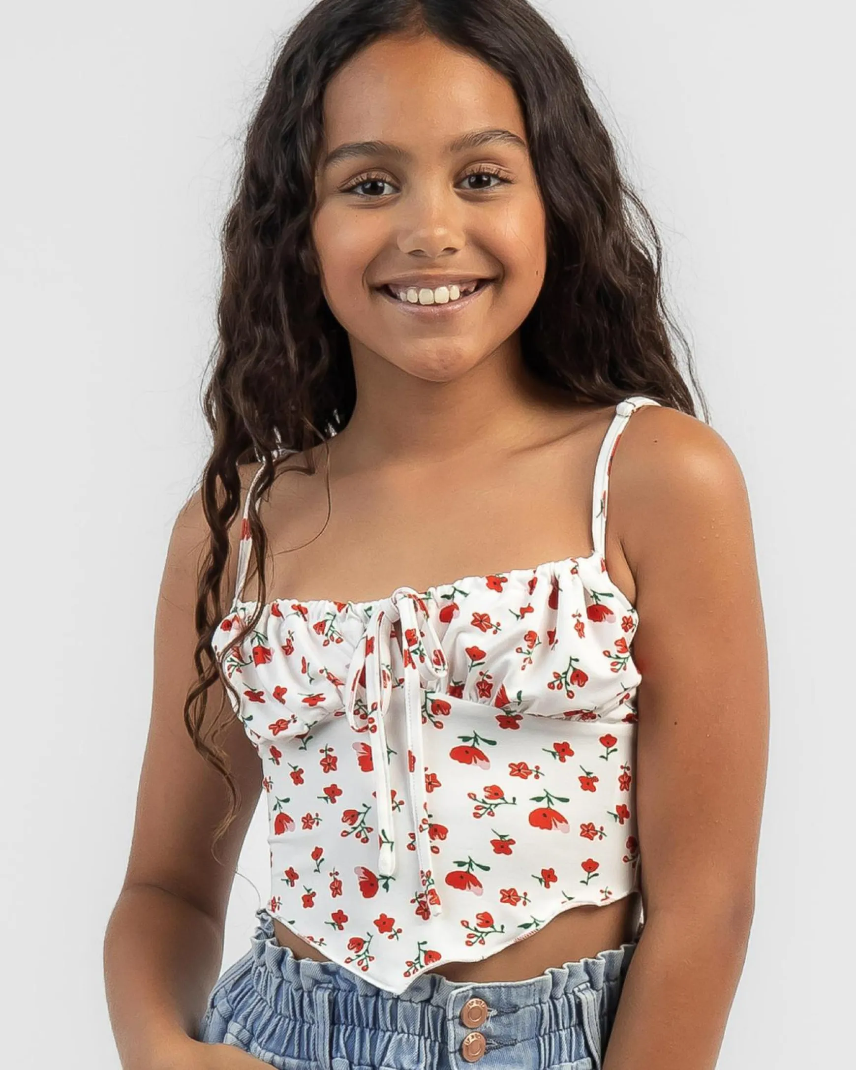 Girls' Sydney Babydoll Cami Top