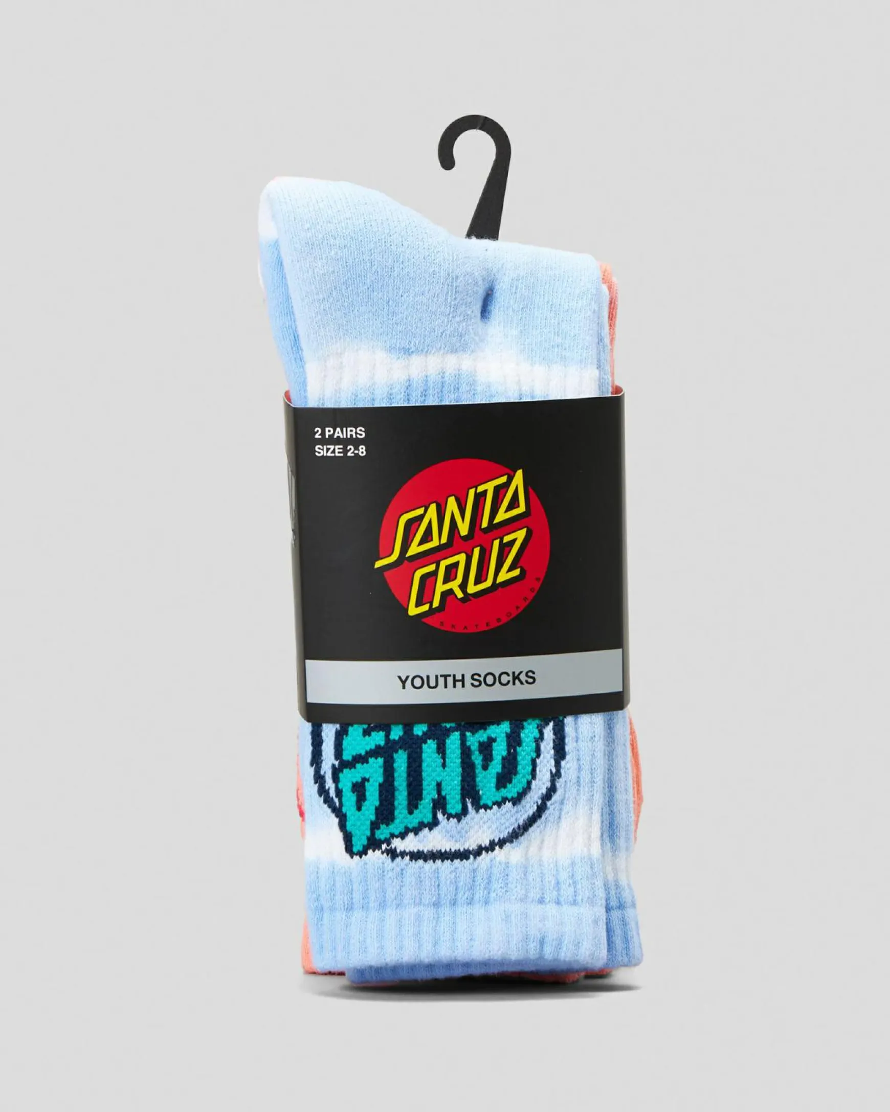 Girl's Tie Dot Crew Sock Pack