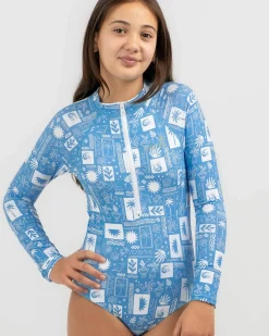 Girls' Vacay Vibe Surfsuit