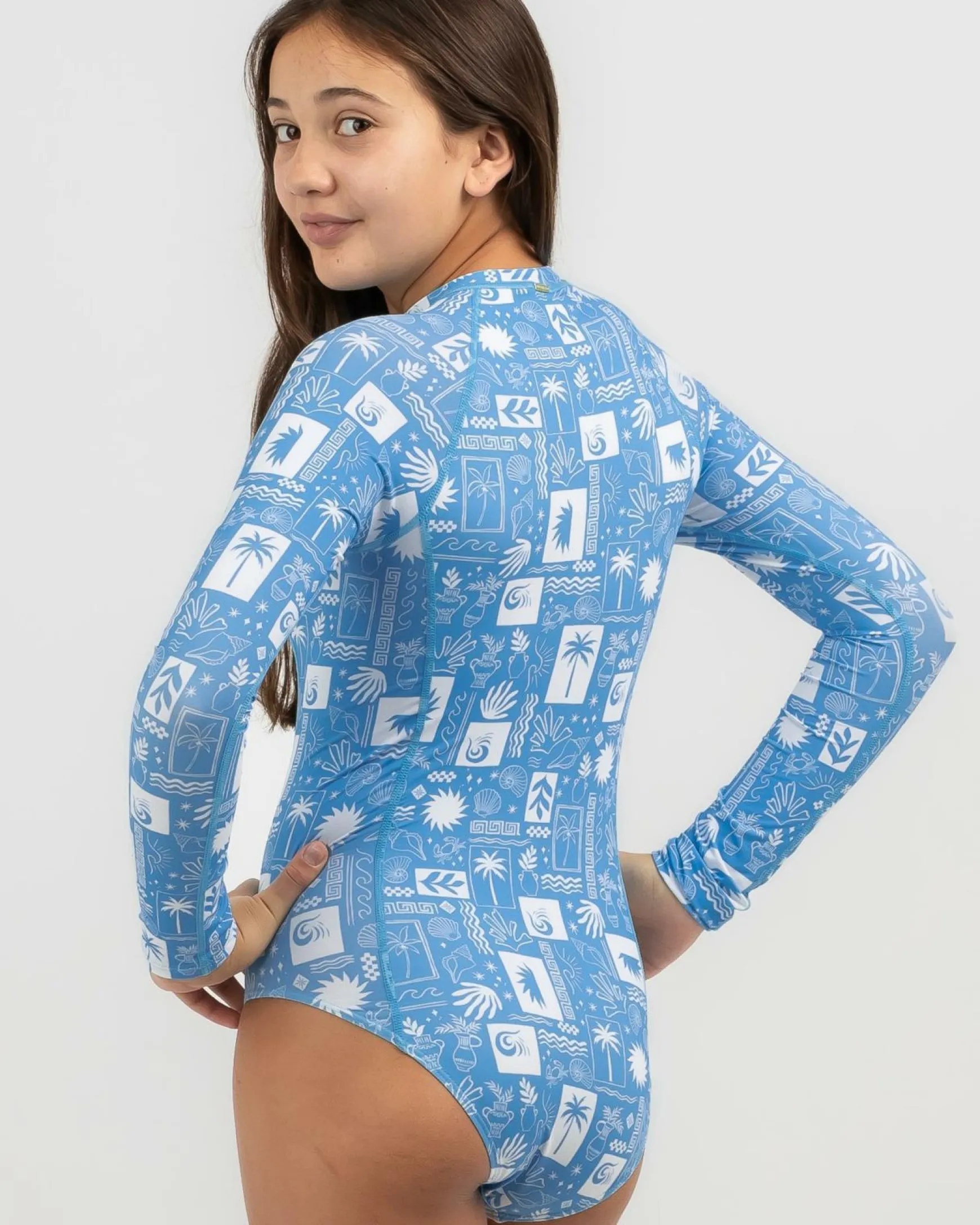 Girls' Vacay Vibe Surfsuit