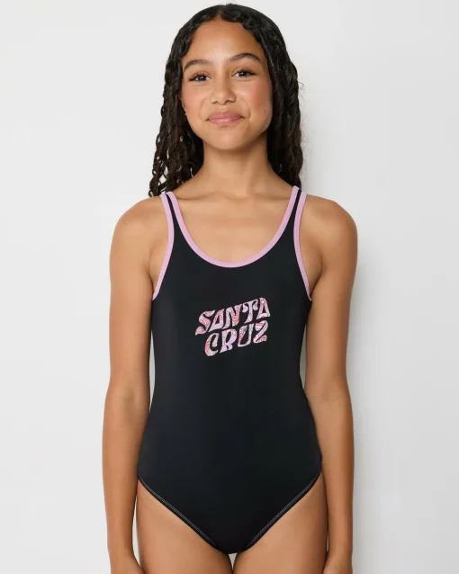 Girls' Vibes Fill One Piece Swimsuit