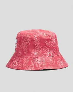 Girls' Vibes Repeat Mono Bucket Hat
