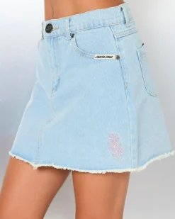 Girls' Vibes Stack Denim Skirt