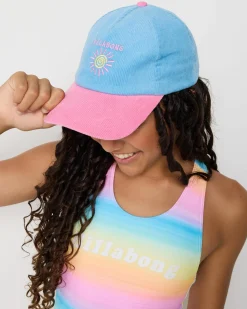 Girls' Waves and Sun Cap