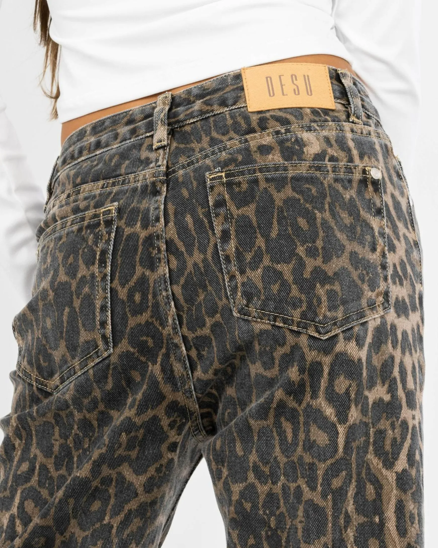 Girls' Wild Cat Straight Leg Jeans