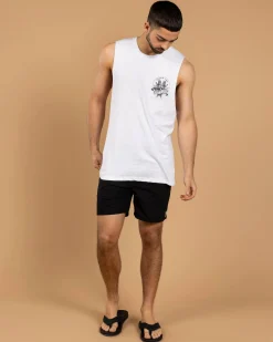 Glint Elastic Waist Shorts
