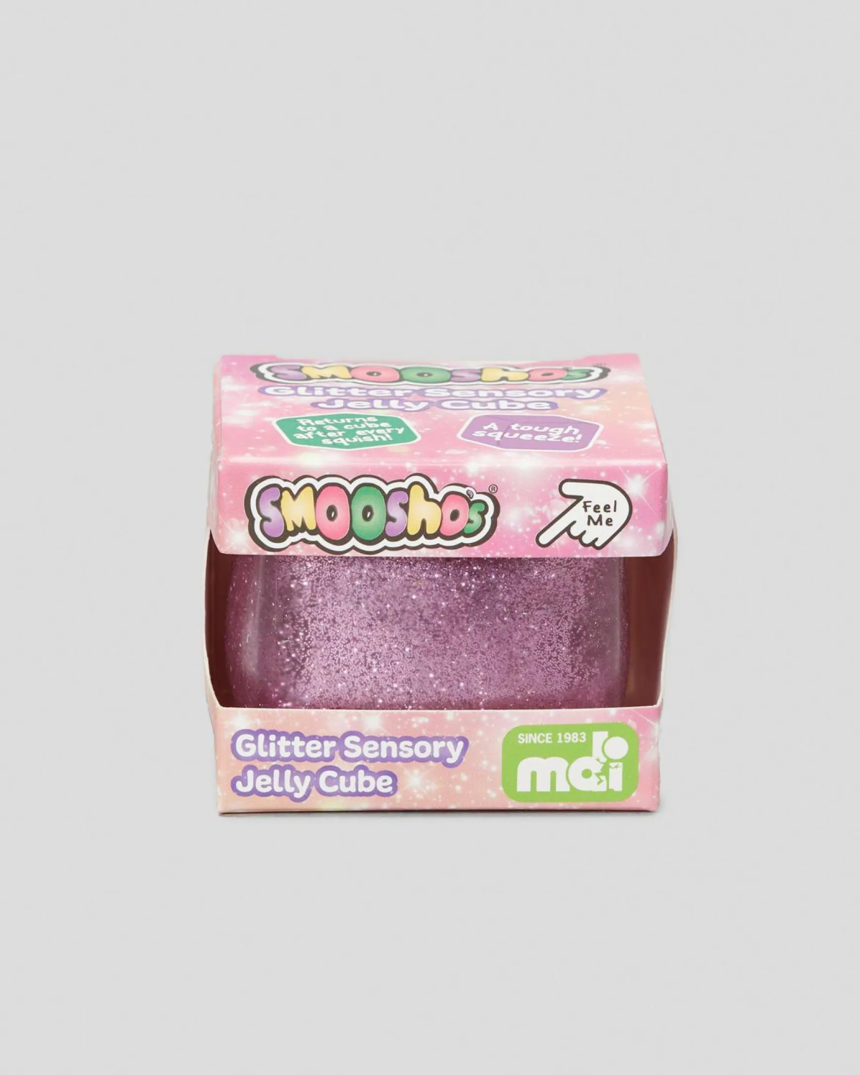 Glitter Sensory Jelly Cube Toy