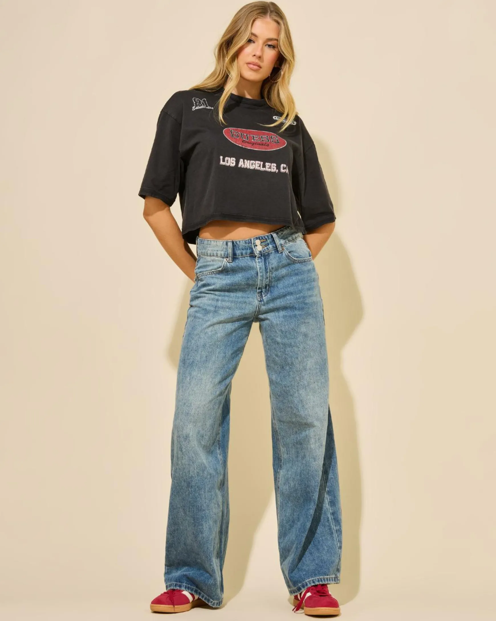 Go Raw Edge Baggy T-Shirt