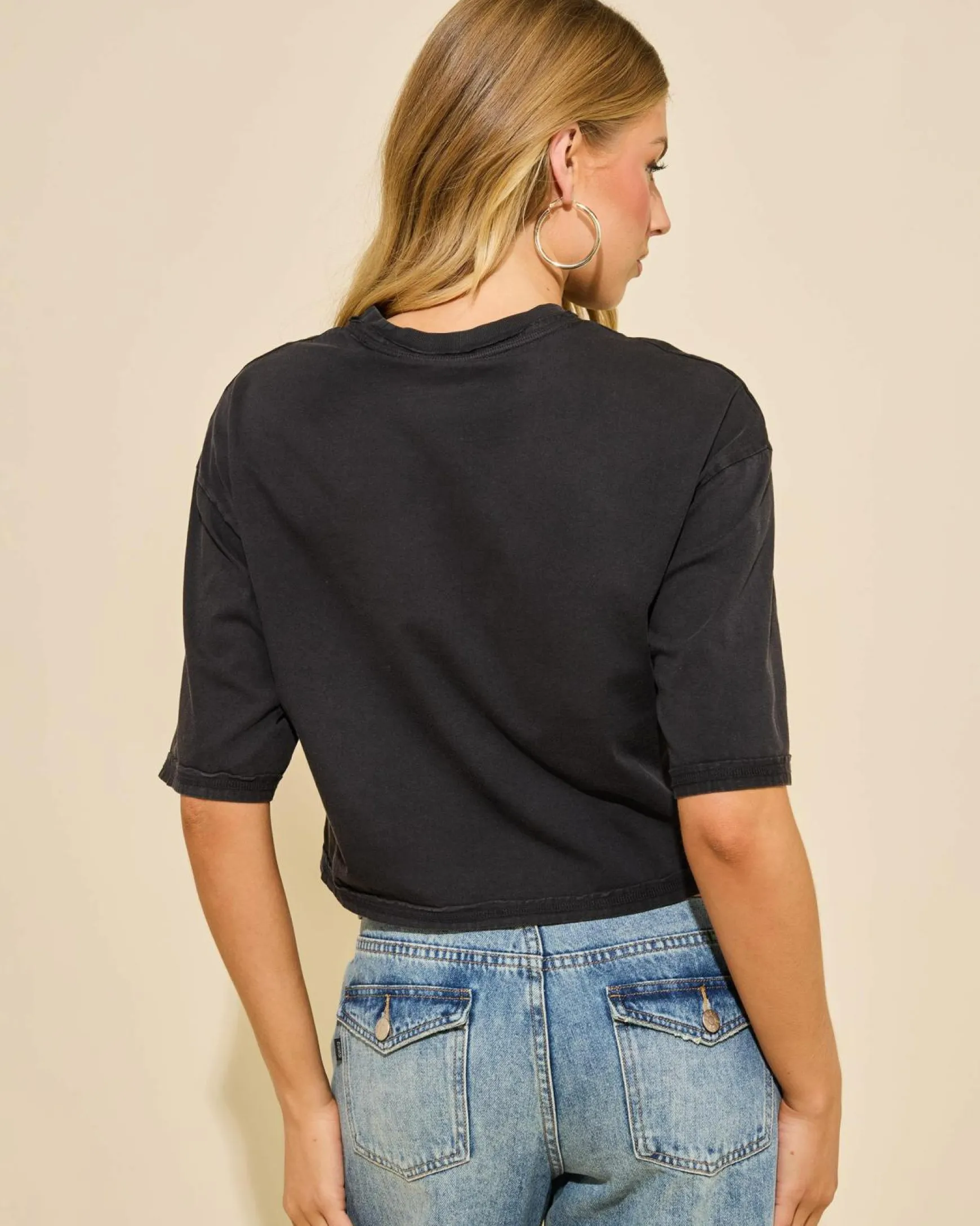 Go Raw Edge Baggy T-Shirt