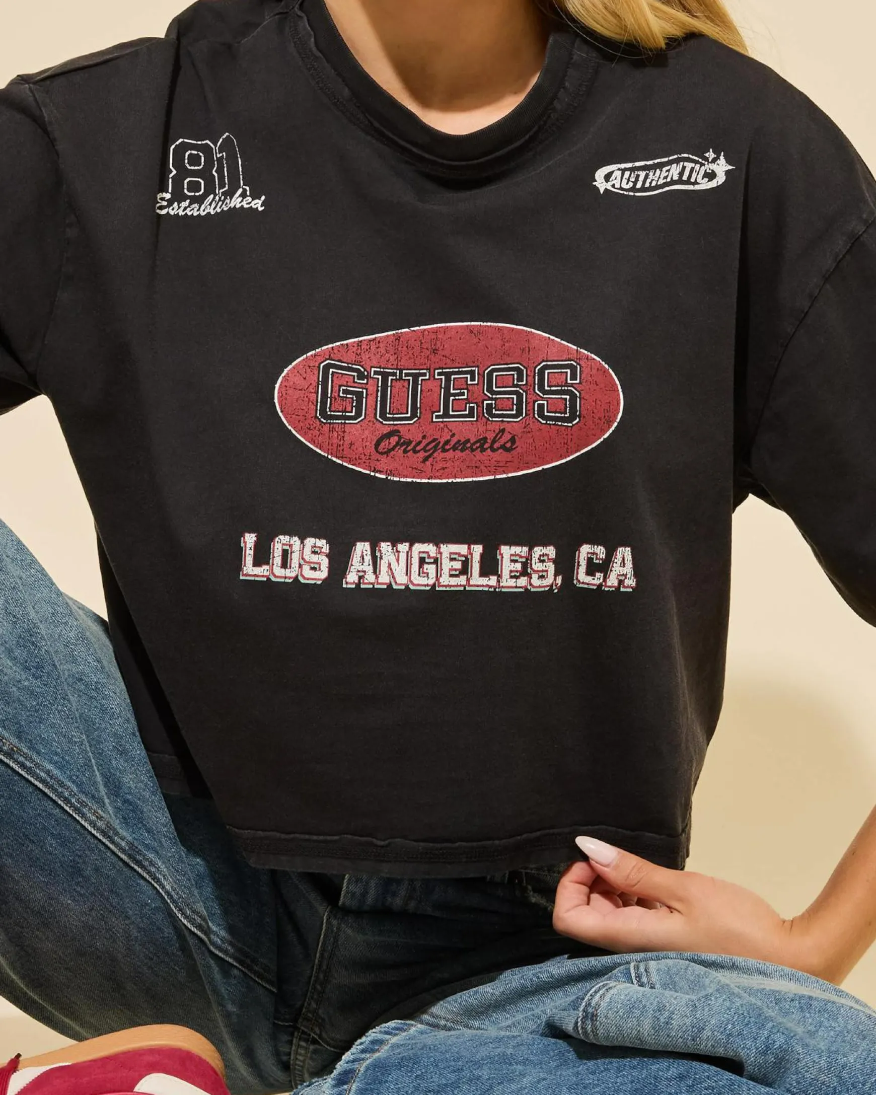 Go Raw Edge Baggy T-Shirt