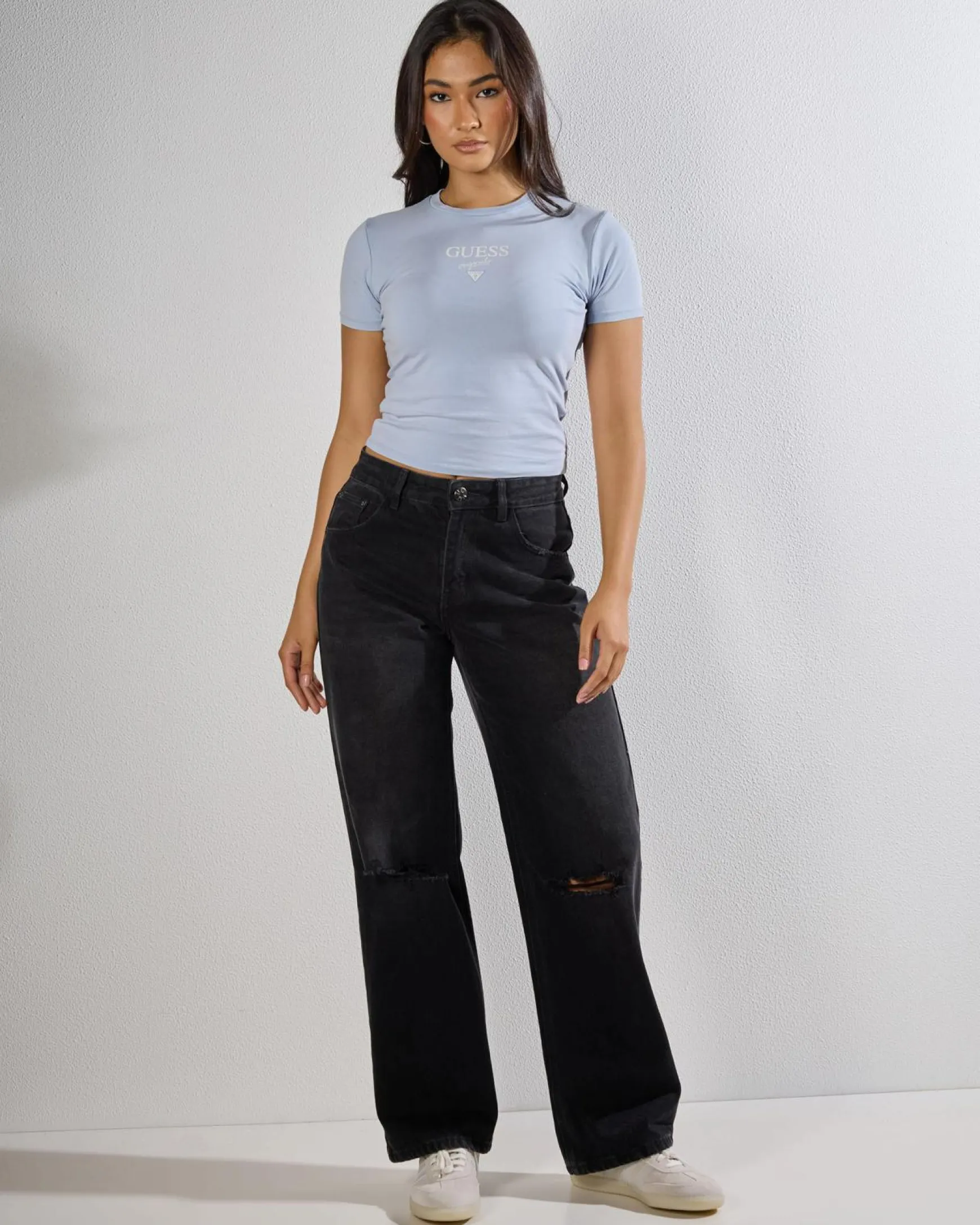 Go Vintage Baker Baby Tee