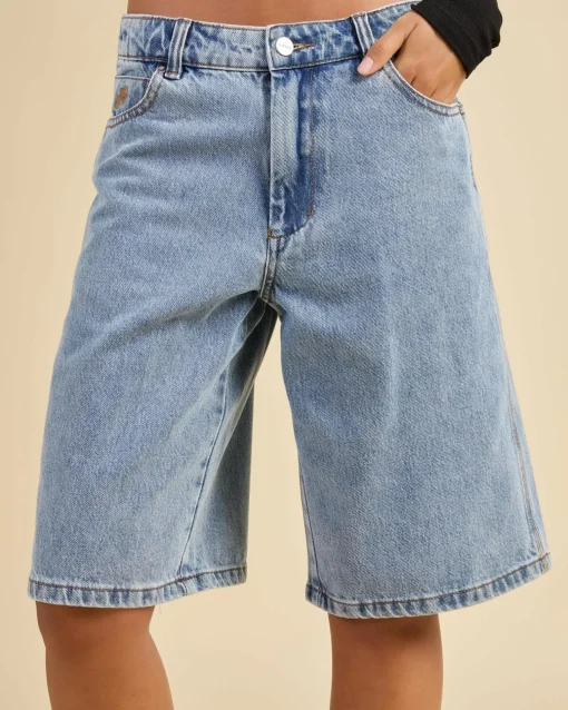 Going Nuts Big Baggy Denim Shorts