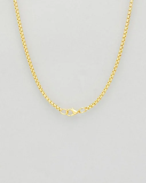 Gold Cross Chain Necklace