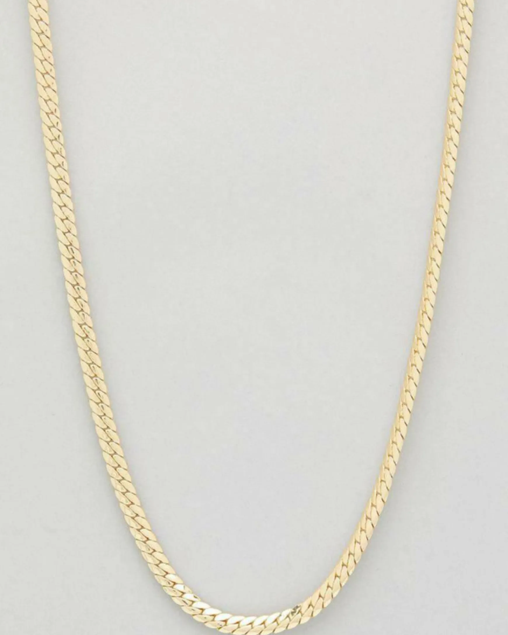 Gold Snake Chain Necklace
