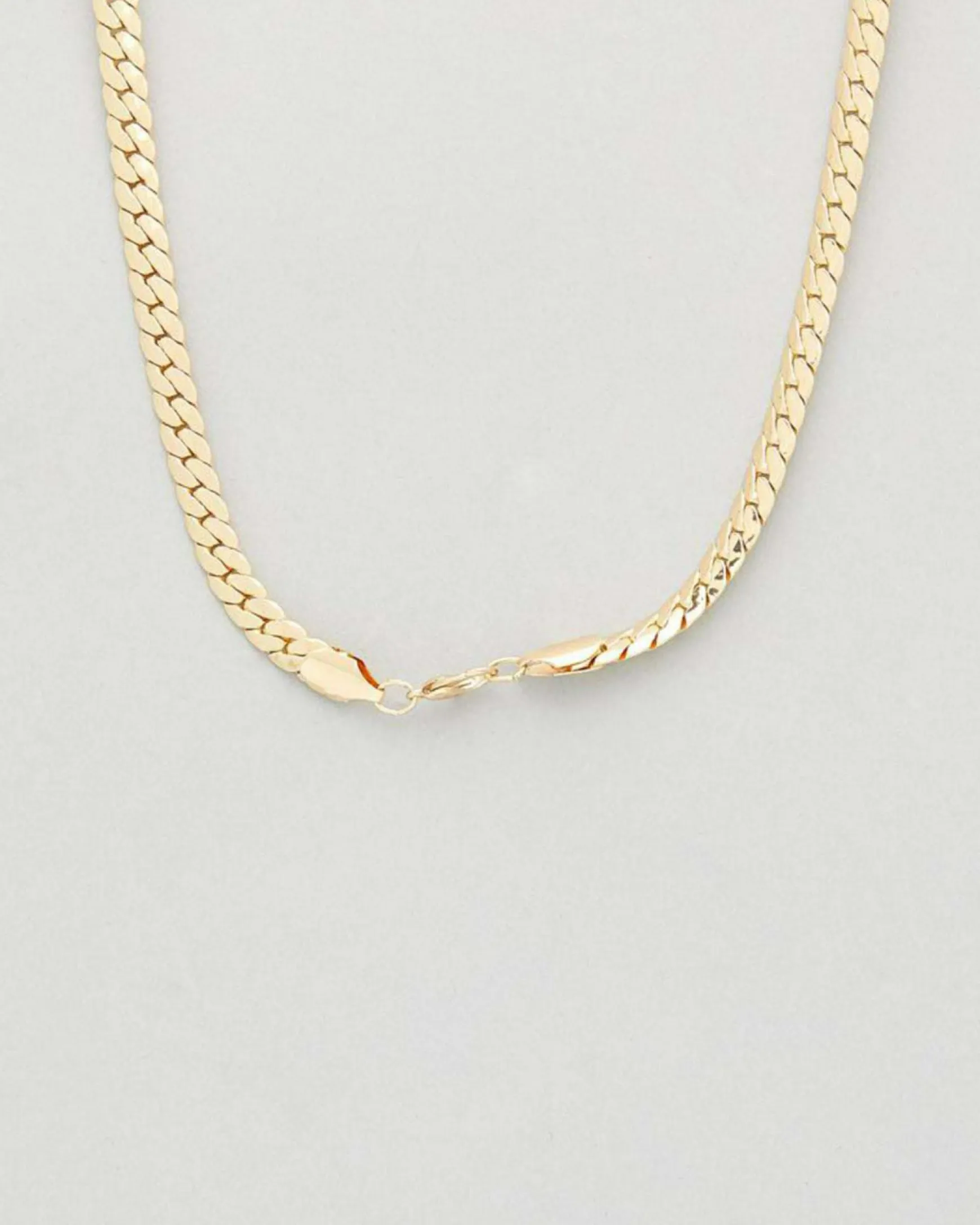 Gold Snake Chain Necklace