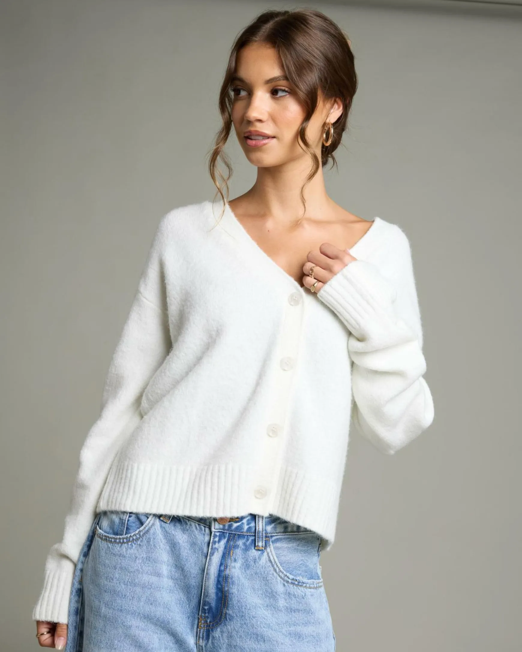 Grandpa Knit Cardigan