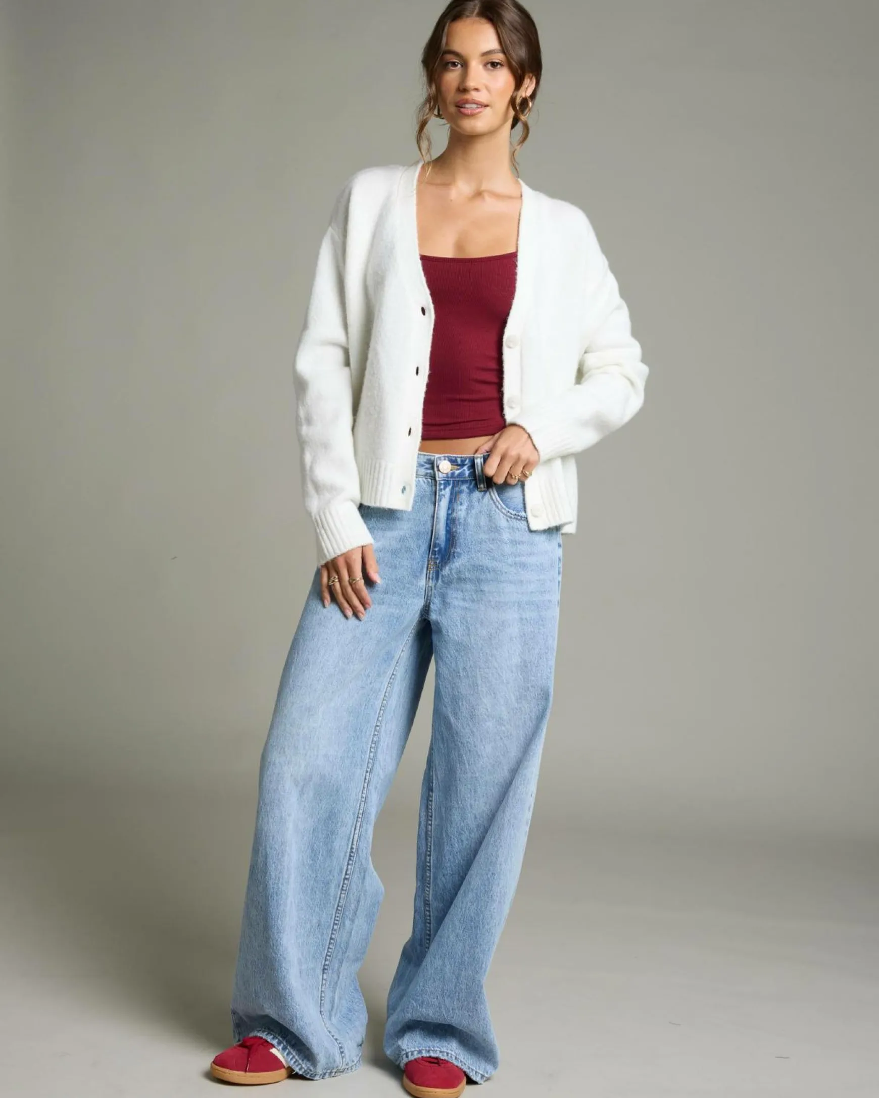 Grandpa Knit Cardigan