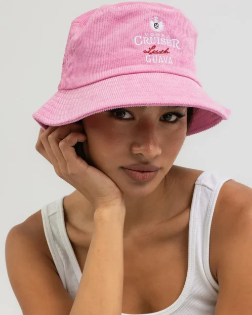 Guava Cord Bucket Hat