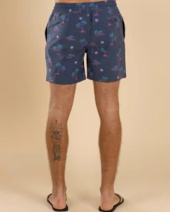 Gust Elastic Waist Shorts