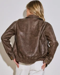 Harley Faux Leather Jacket