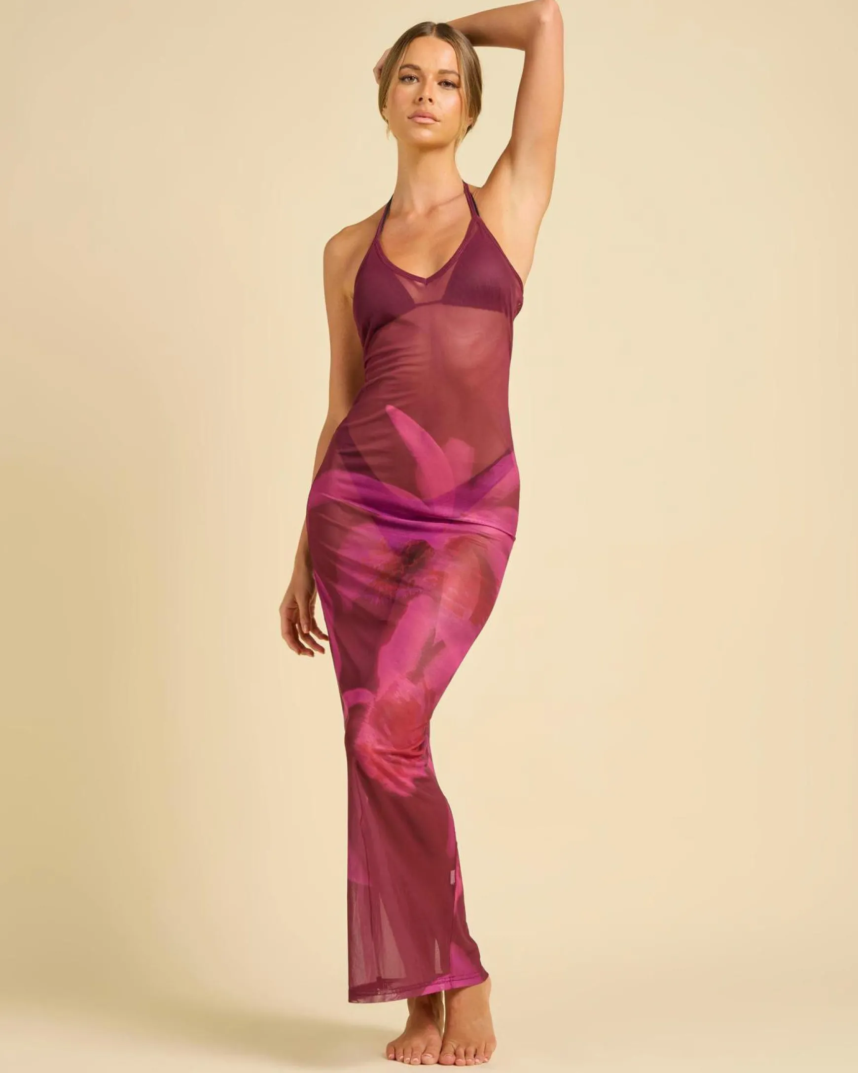 Haven Mesh Long Cover Up