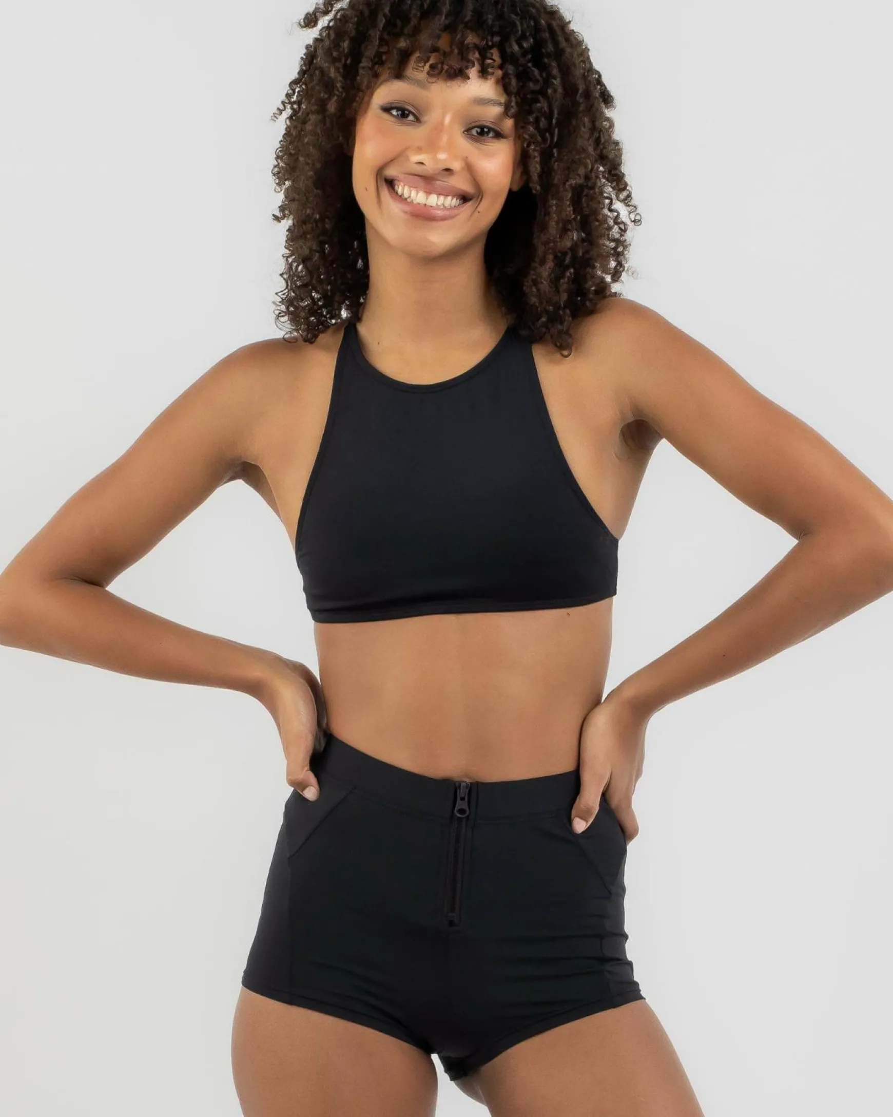 Hayden High Neck Bikini Top