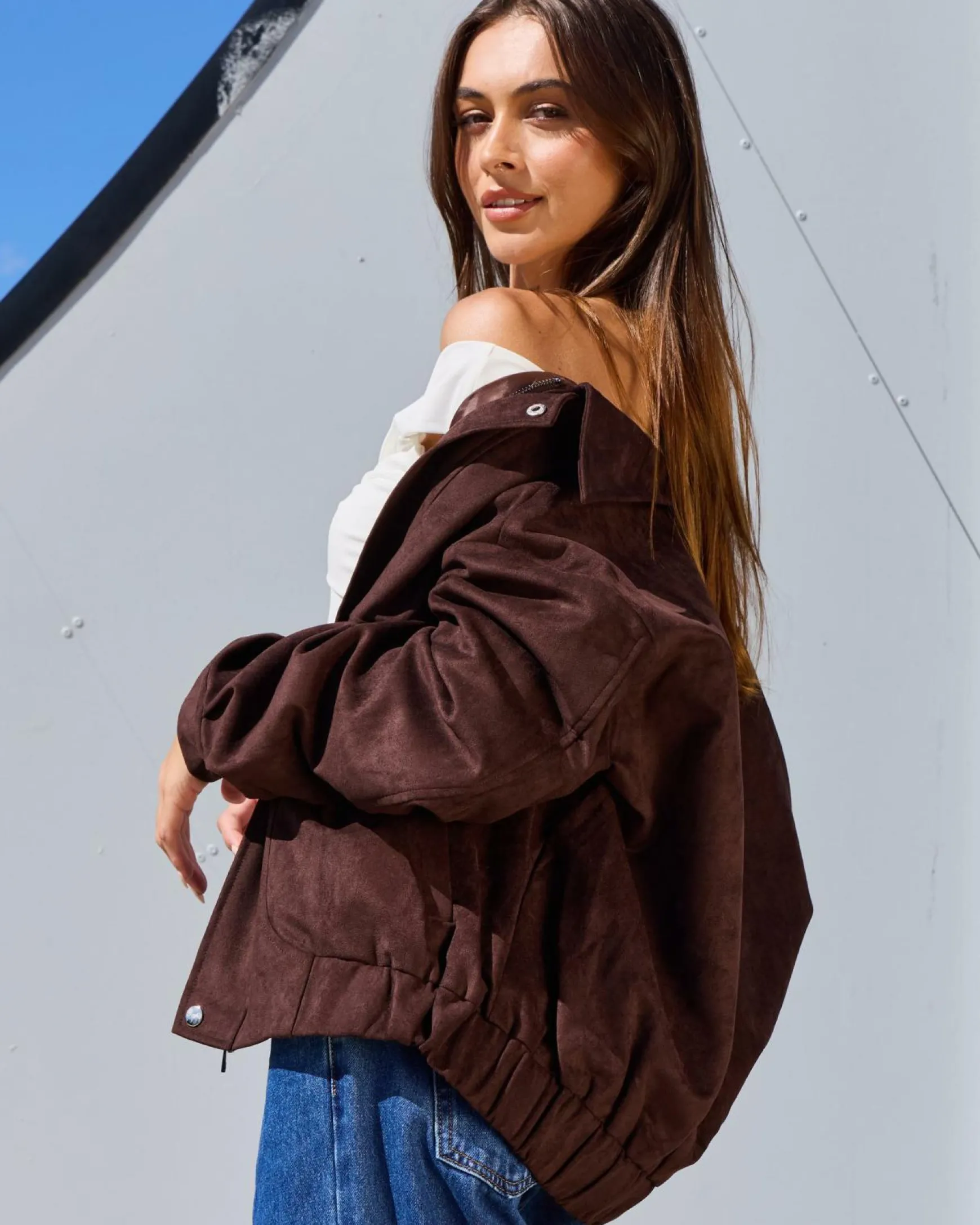 Hayden Suede Jacket