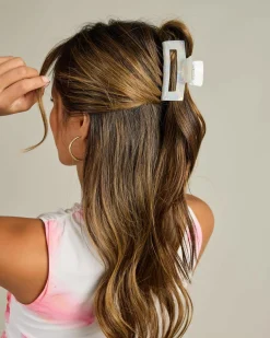 Heather Claw Clip