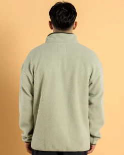 Helvetia Half Snap Fleece Sweatshirt