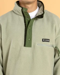 Helvetia Half Snap Fleece Sweatshirt