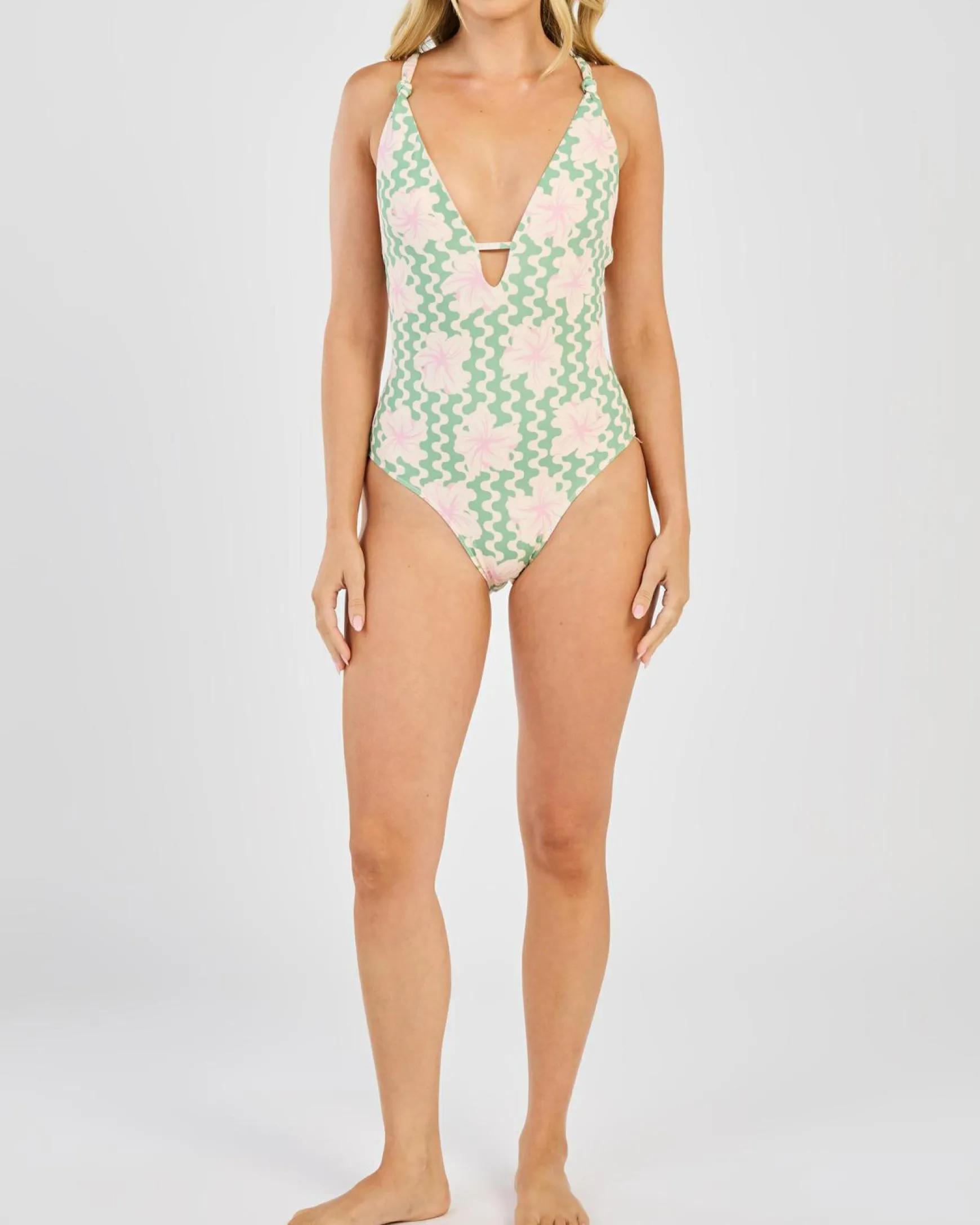 Hibiscus Daze One Piece Swimsuit