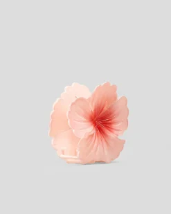 Hibiscus Flower Hair Claw Clip