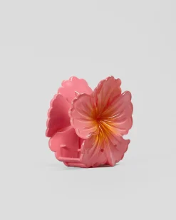 Hibiscus Flower Hair Claw Clip
