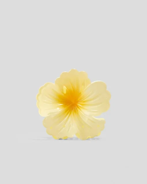 Hibiscus Flower Hair Claw Clip