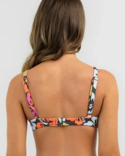 Hibiscus Heat D-DD Balconette Bikini Top