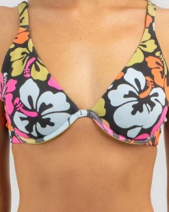 Hibiscus Heat D-DD Balconette Bikini Top