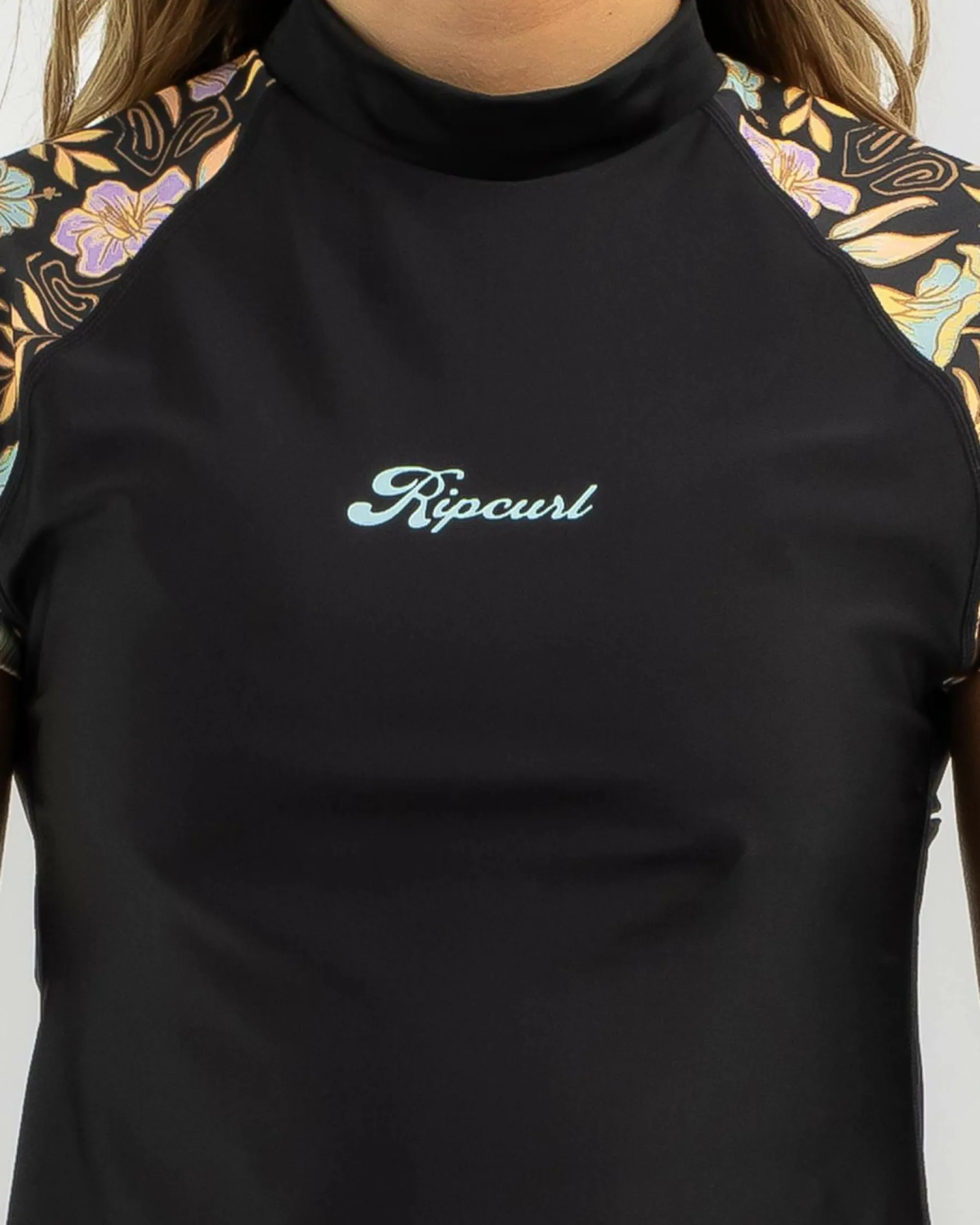 Hidden Tropics Cap Sleeve Rash Vest