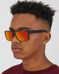 Holbrook Matte Black/Prizm Ruby Sunglasses