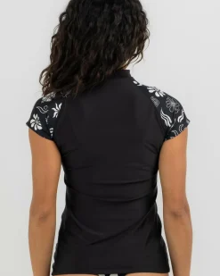 Holiday Cap Sleeve Rash Vest