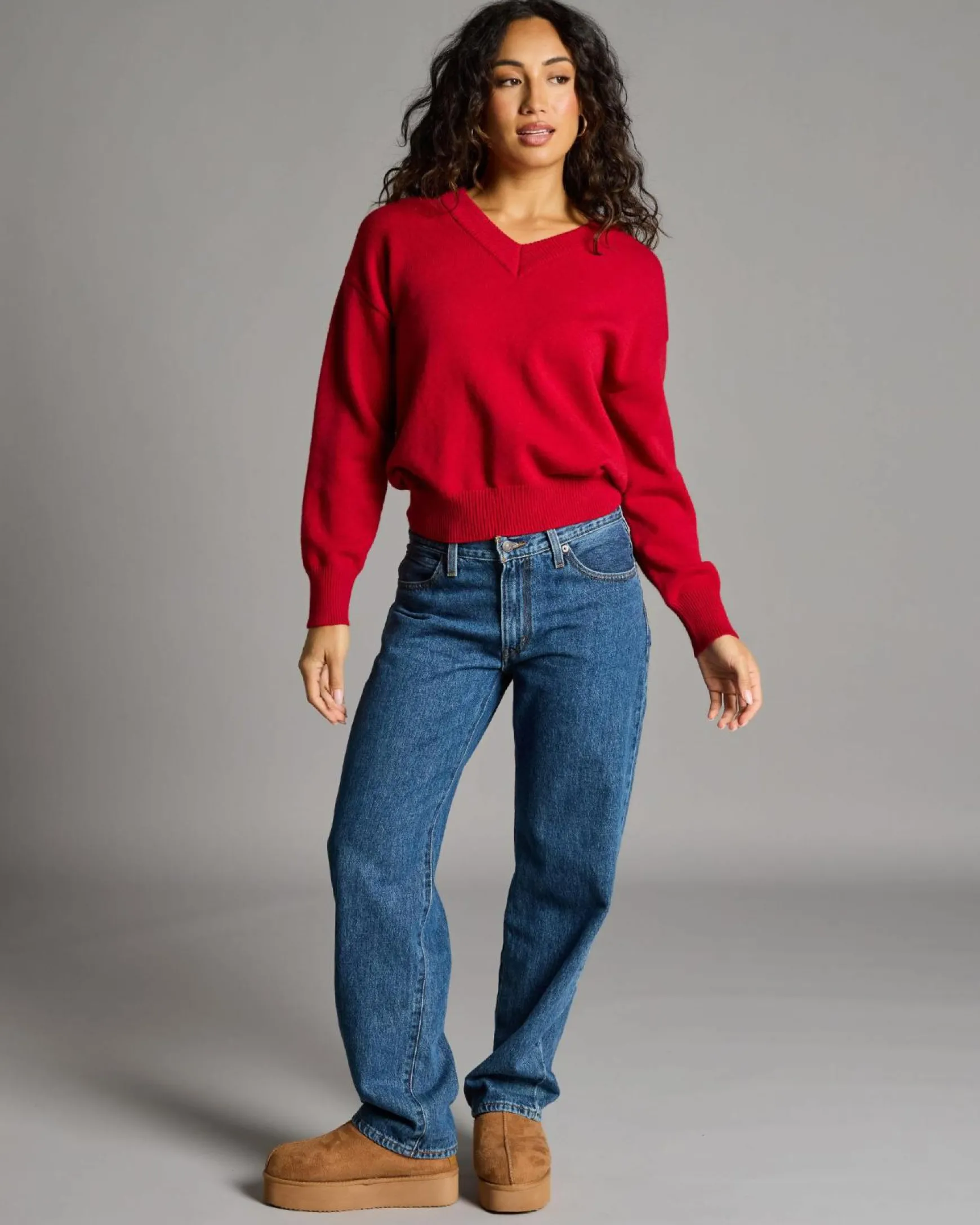 Hopkins V Neck Knit Jumper