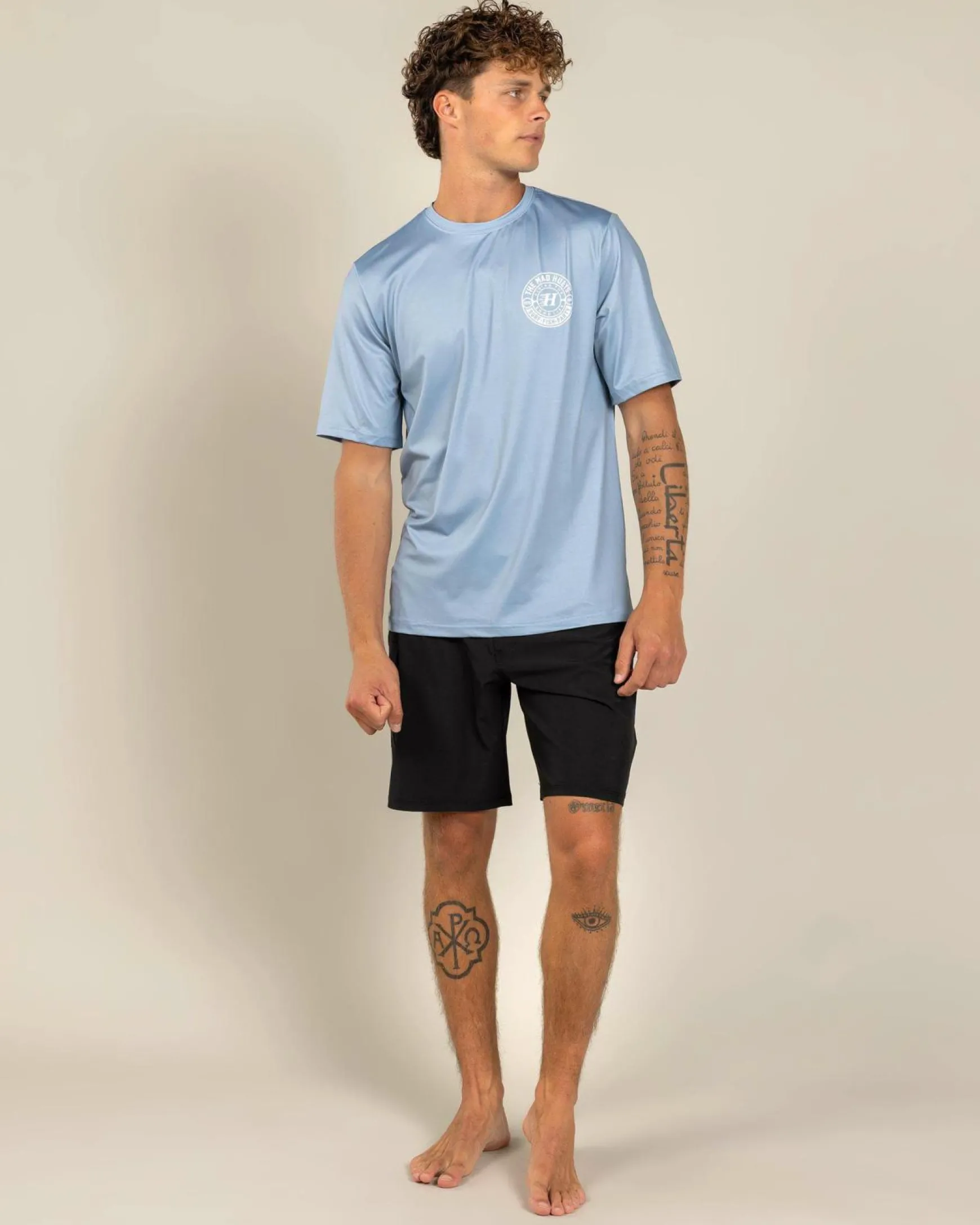 Hueys Good Life Short Sleeve Surf T-Shirt