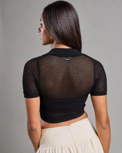 Ibiza Short Sleeve Cropped Shirt